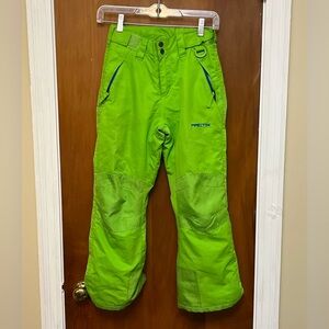 Arctix Green Casual Bottoms for Winter Youth Small